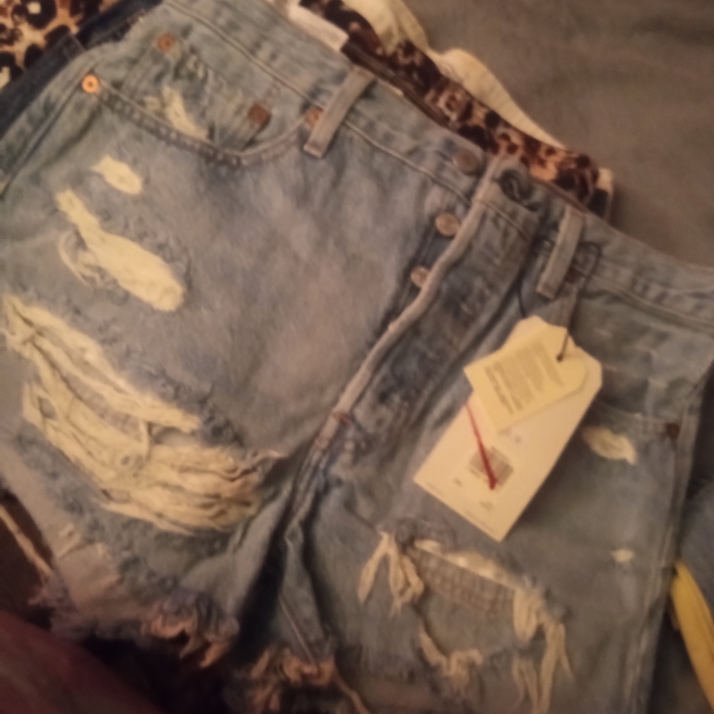 TEN PAIRS of Jean Shorts